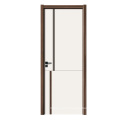 GO-A024 new design wooden door white interior hdf mdf door